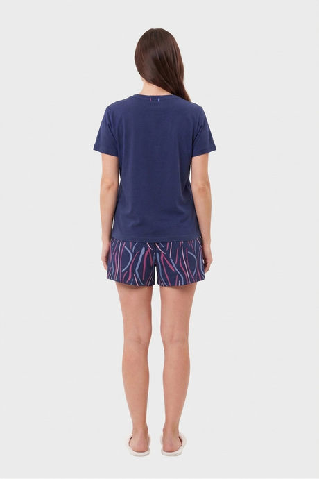 Sweet Dreams Graphic Printed Short Set - Iconic Navy — image 2